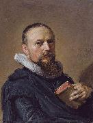 Frans Hals Samuel Ampzing oil painting reproduction